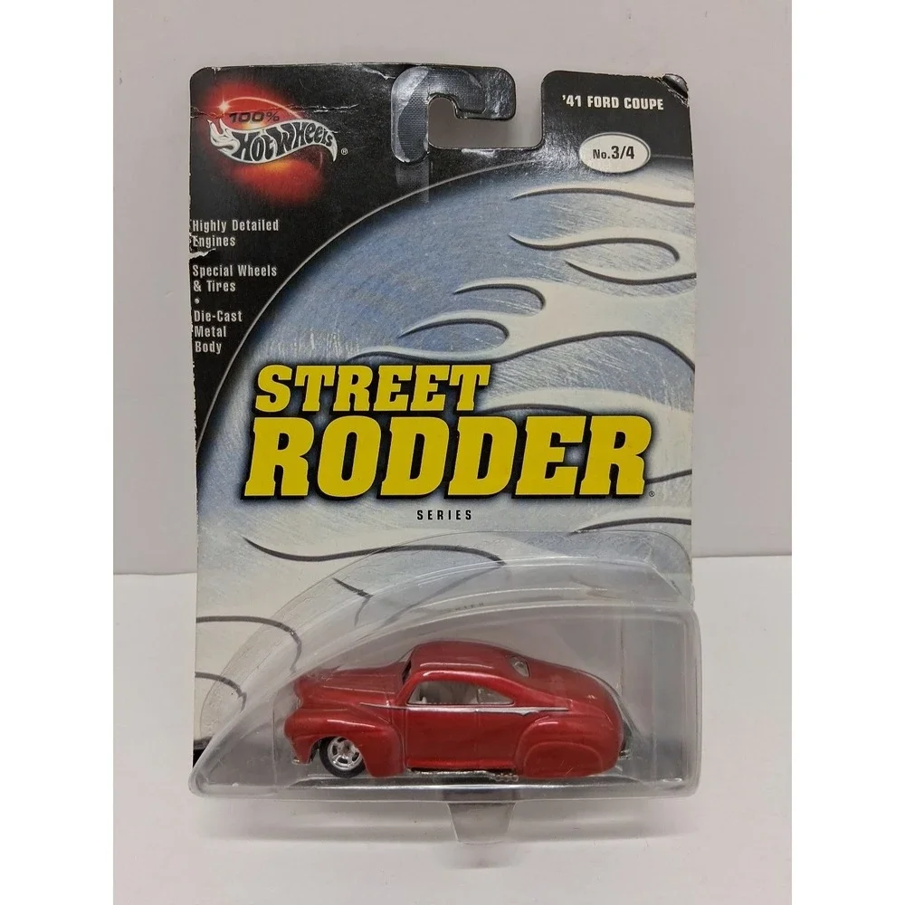 100% Hot Wheels - Street Rodder - '41 Ford Coupe - No. 3/4